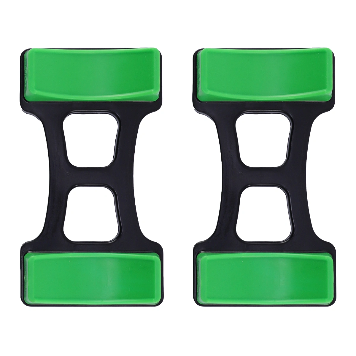 1 Pair Plastic Dumbbell Rack Stands Weightlifting Holder Dumbbell Floor Bracket