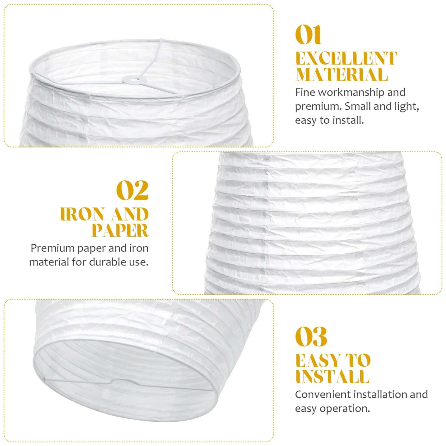 1pc Paper Lamp Shade Bedside Lamp Shade Bedroom Lampshade Floor Standing Light Cover for Home Hotel