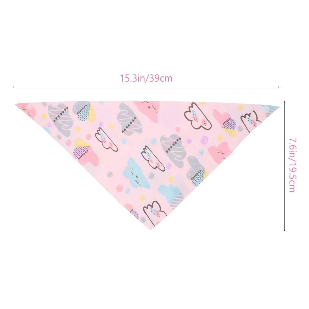 5pcs Adorable Baby Bandana Bib Absorbent Baby Bibs Baby Shower Gift