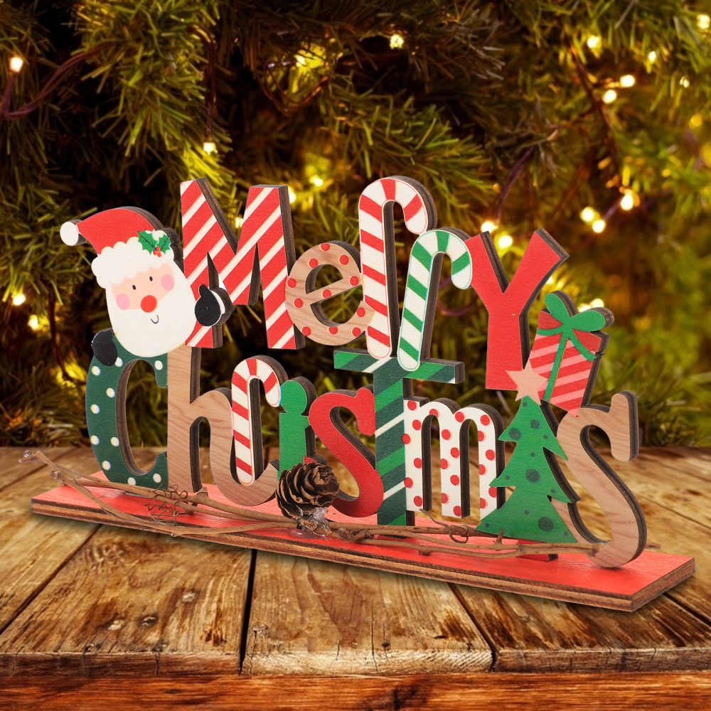 Adorable Xmas Decorative Craft Home Desktop Ornament Scene Layout Adornment