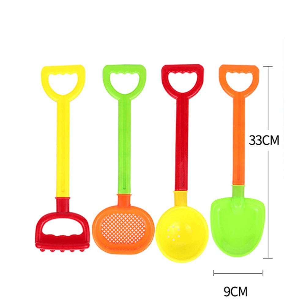 4pcs Kid Sandbeach Toys Sand-Excavating Tools Toys for Kid Child Boy Girl (Random Color)