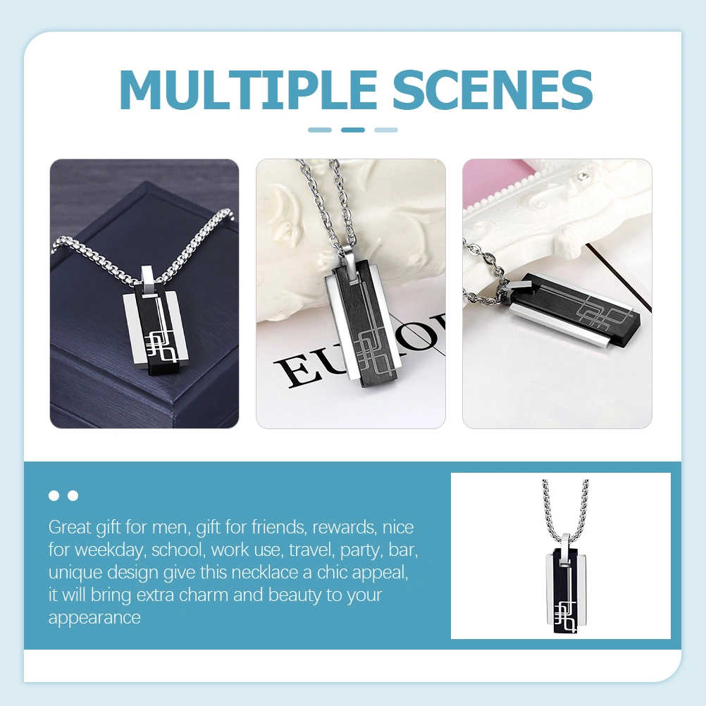Titanium Steel Pendants Necklaces Decorative Necklaces Party Jewelry Gifts
