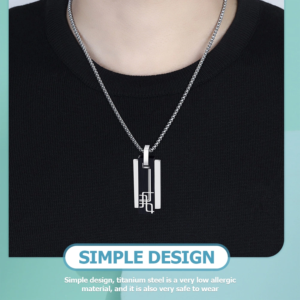 Titanium Steel Pendants Necklaces Decorative Necklaces Party Jewelry Gifts