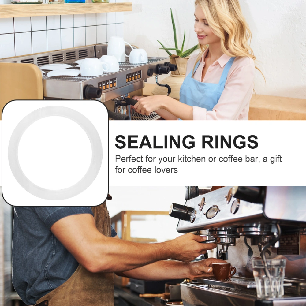 6 Pcs Coffee Maker Sealing Rings Silicone Coffee Pot Seal Ring Coffee Maker Accessories