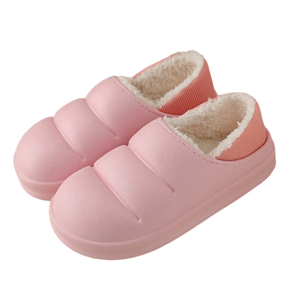 1 Pair Warm-keeping Slippers Warm Footwear Comfortable Slippers Women Slippers