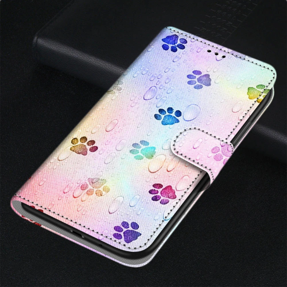 Wallet Case Phone Shell Cards Slot Phone Protector Compatible with Moto G7 Power