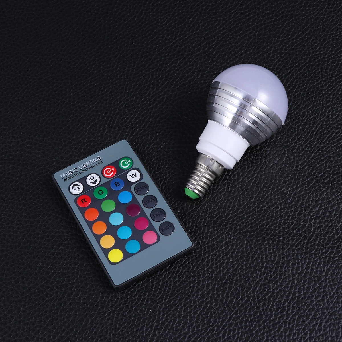 3W RGB LED Bulb E14 Color Changing Light Bulb with Remote Contorl 85-265V