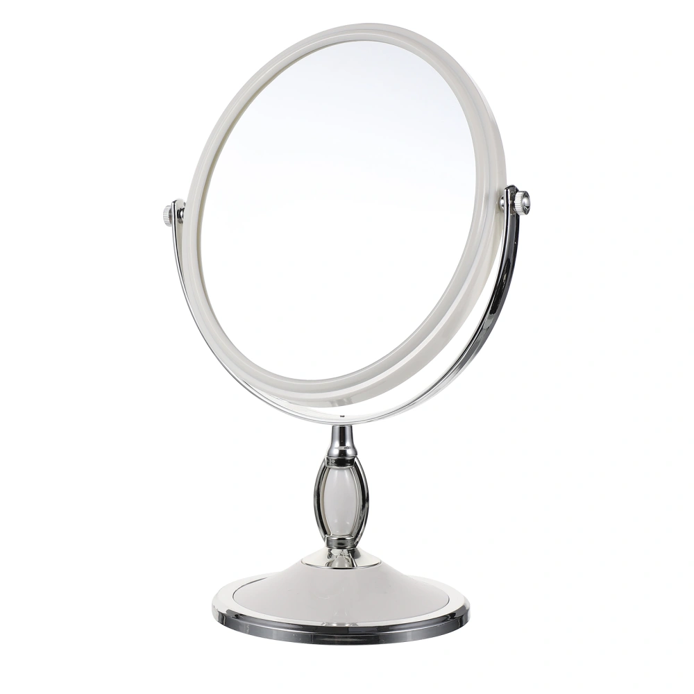 Tabletop Swivel Magnifying Makeup Mirror Rotating Mirror Makeup Vanity Mirror