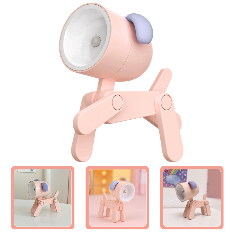 Creative Dog Lamp Puppy Night Light Portable Small Night Light Kids Bedroom Night Lamp