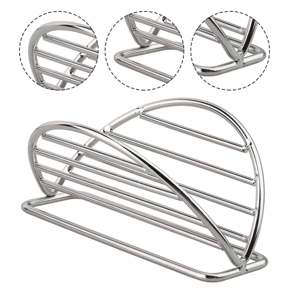 Stainless Steel Taco Rack Restaurant Burritos Stand Taco Display Rack for Home