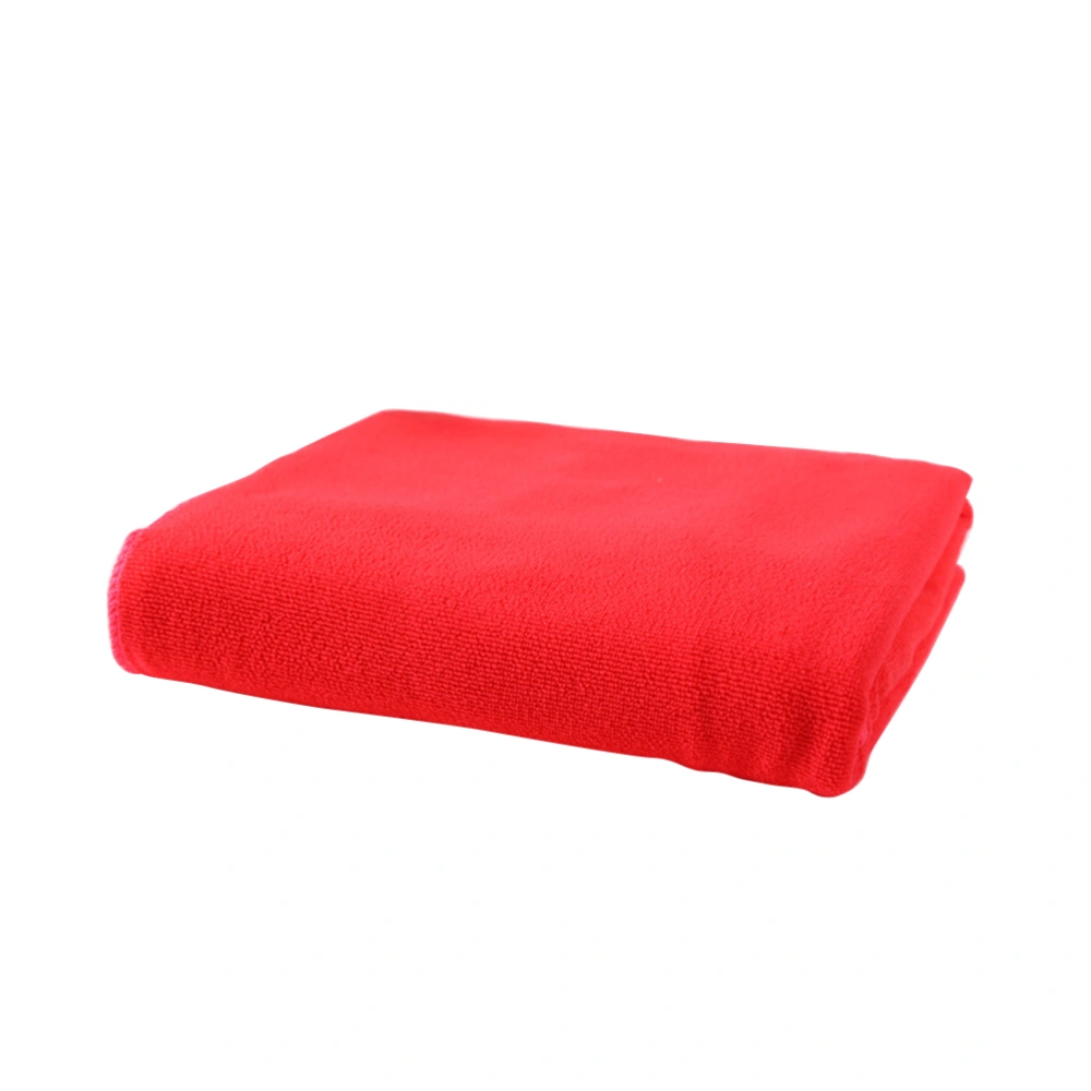 Microfiber Towels Large Quick Dry Bath Towel for Spa Beach Swimming Camping 70x140cm (Red)