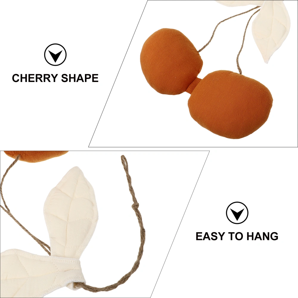 1Pc Cherry Design Wall Pendant Kids Room Hanging Ornament Home Warm Pendant