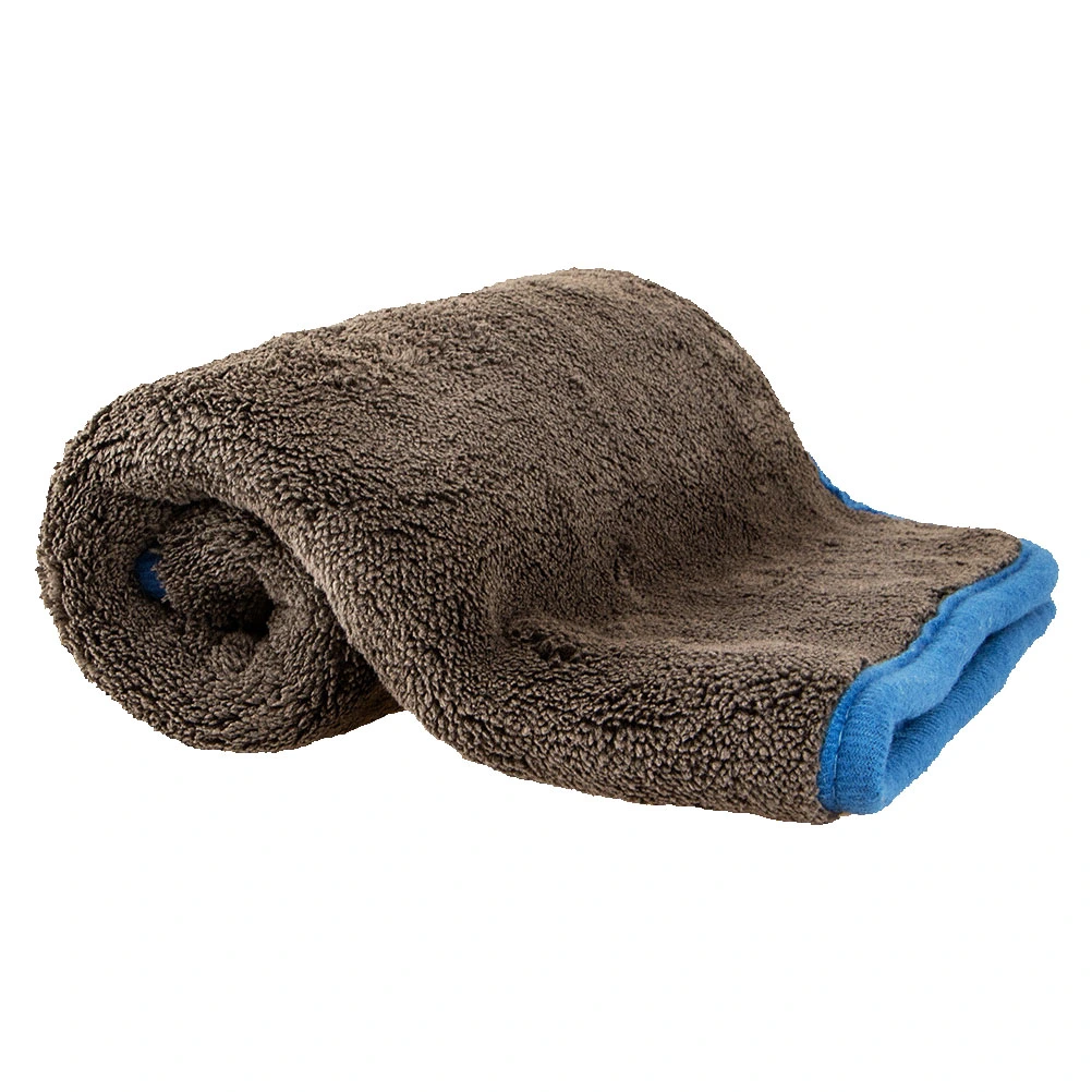 Car Washing Towel Water Absorption Car Towel Thicken Car Washing Towel Car Cleaning Towel (Blue Edge)