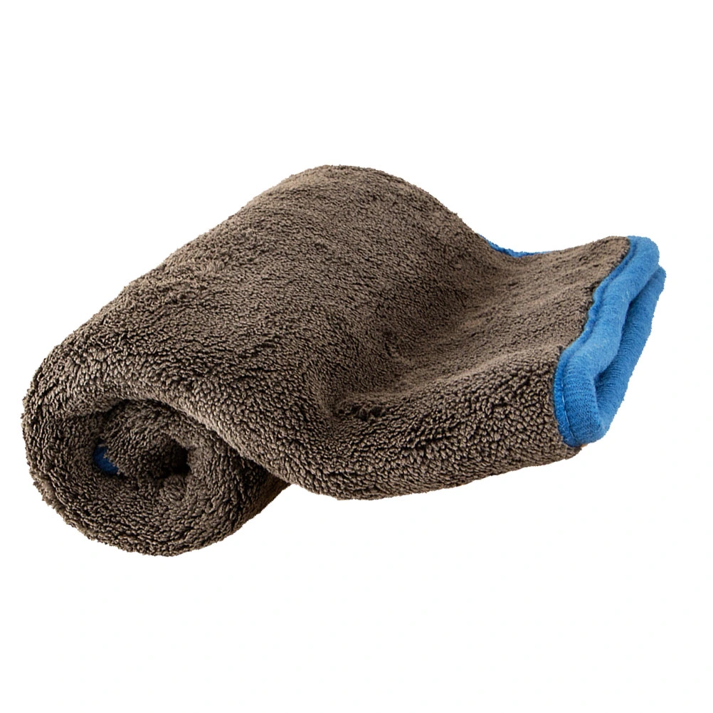 Car Washing Towel Water Absorption Car Towel Thicken Car Washing Towel Car Cleaning Towel (Blue Edge)