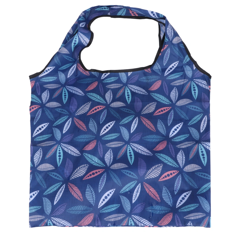 Reusable Grocery Bags Foldable Shopping Bag Colorful Leaves Washable Bag