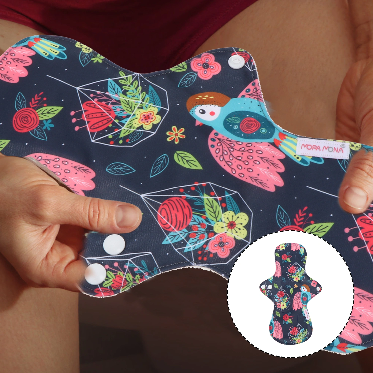 1Pc Washable Sanitary Pad Portable Nursing Mat Sanitary Napkin for Women