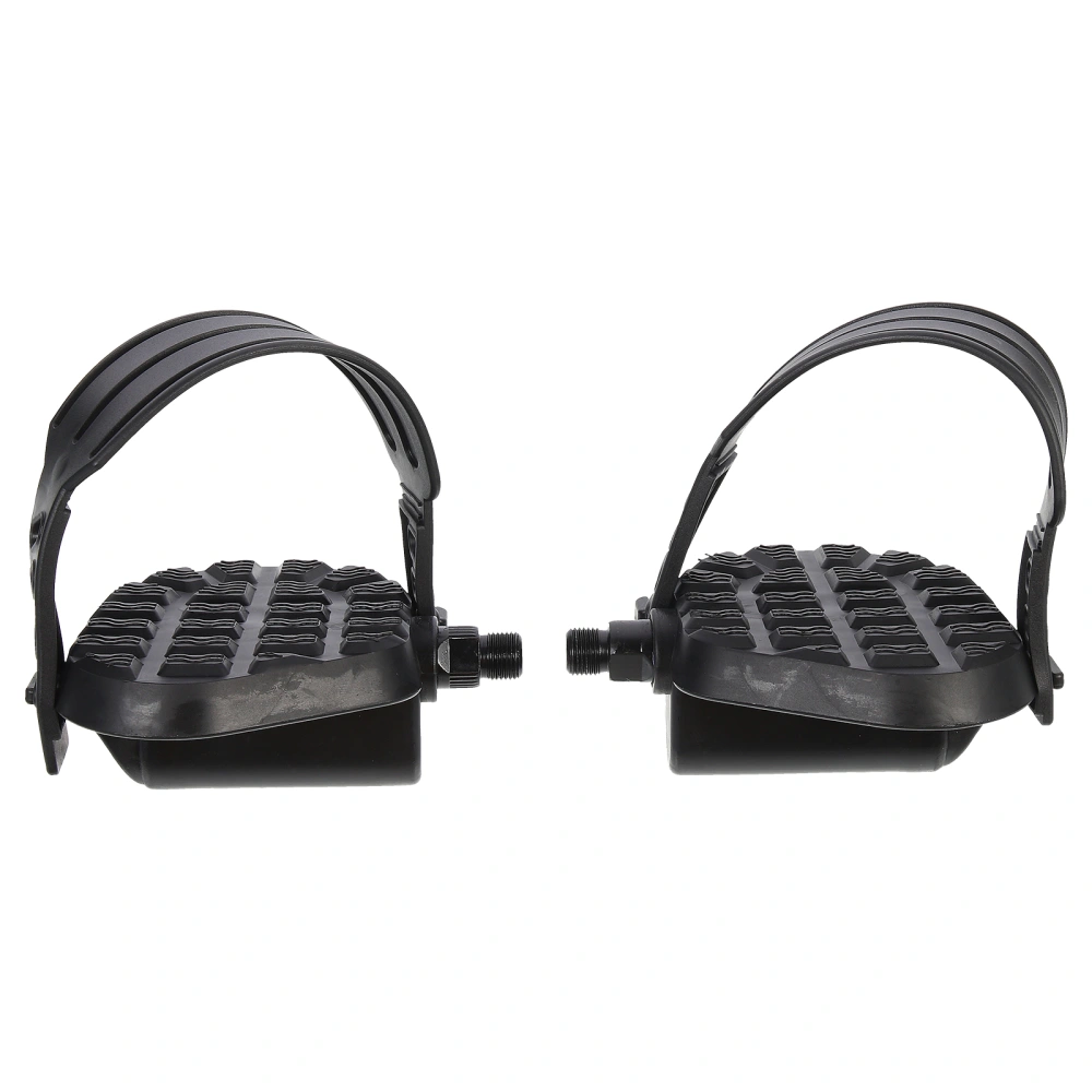 1 Pair of Indoor Cycling Pedals Gym Exercising Bike Pedals Plastic Pedals for Indoor Cycling