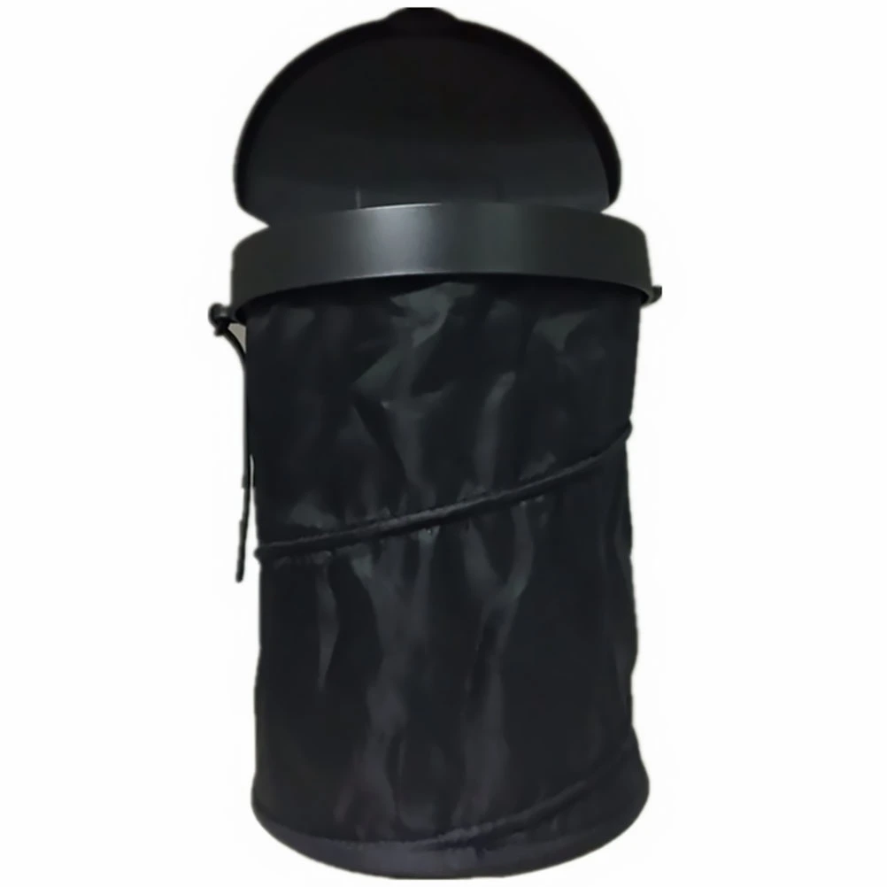Foldable Car Waste Container Rear Seat Trash Can Storage Box for Car Auto