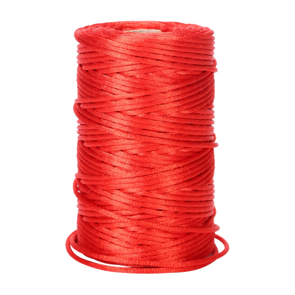 1 roll of Red String Bracelet DIY Red Cord Bracelet Chinese Knot Braided Rope