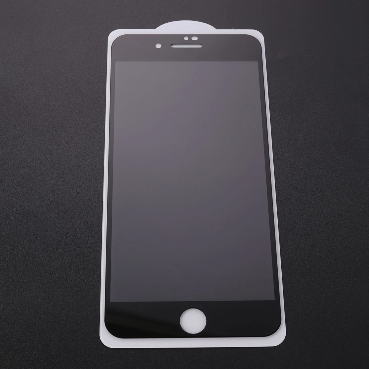 Toughened Peeping Proof Film Privacy Screen Protector Full Screen Compatible for Iphone 8 PLUS (Black)