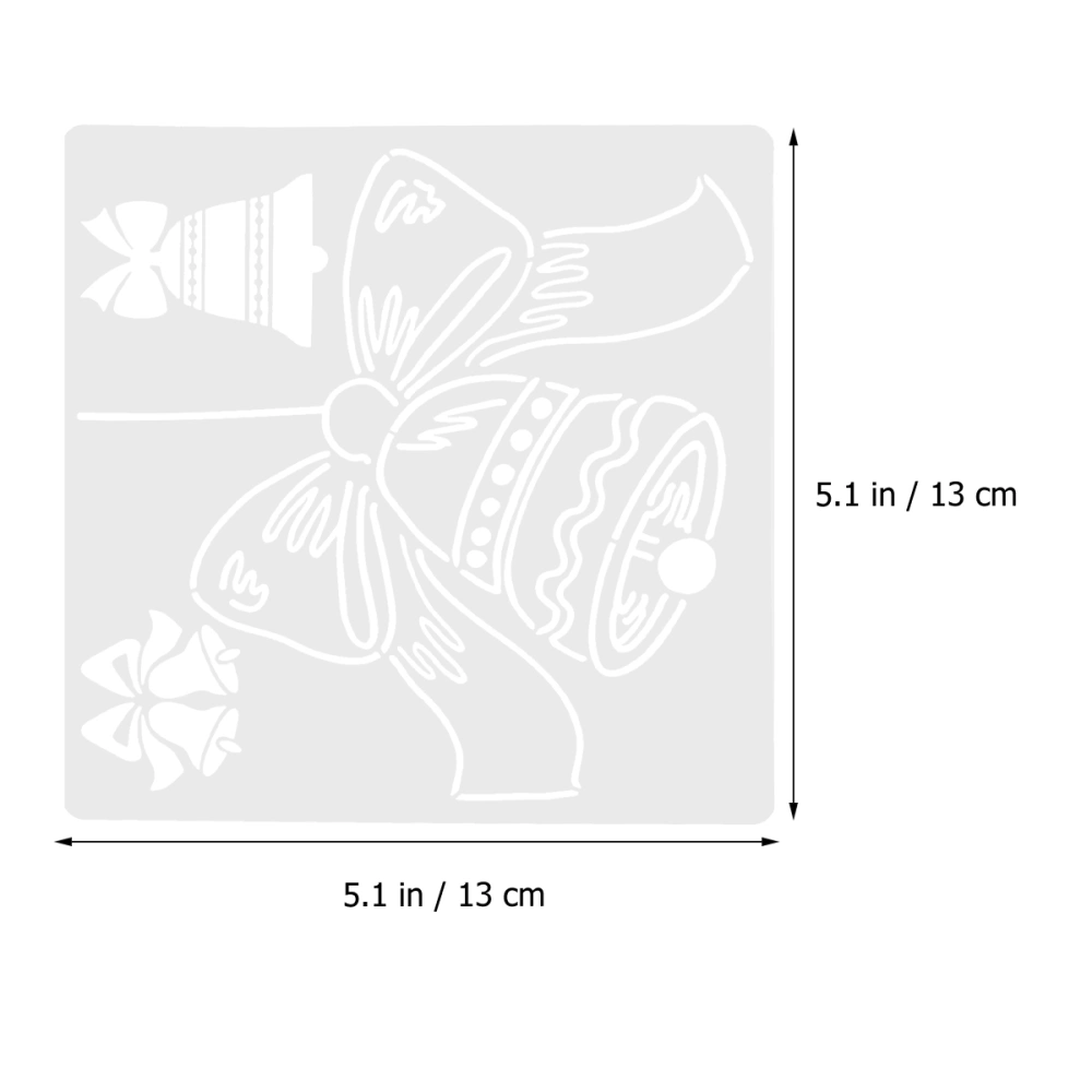 24 Sheets Christmas Stencils Template for Painting Drawing Hollow Template