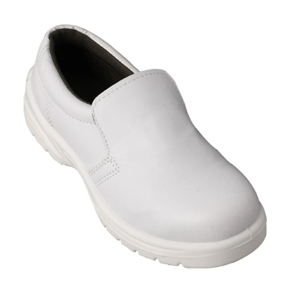 1 Pair of Dustproof Workshop Shoes Breathable Shoes Low-heel Shoes (White)