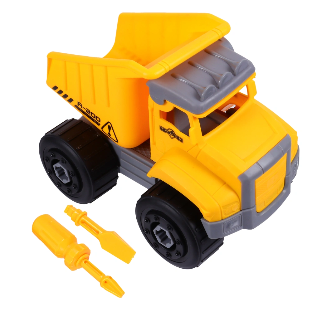 Building Truck Model Detachable Engineer Toy Car Kid's DIY Educational Toy