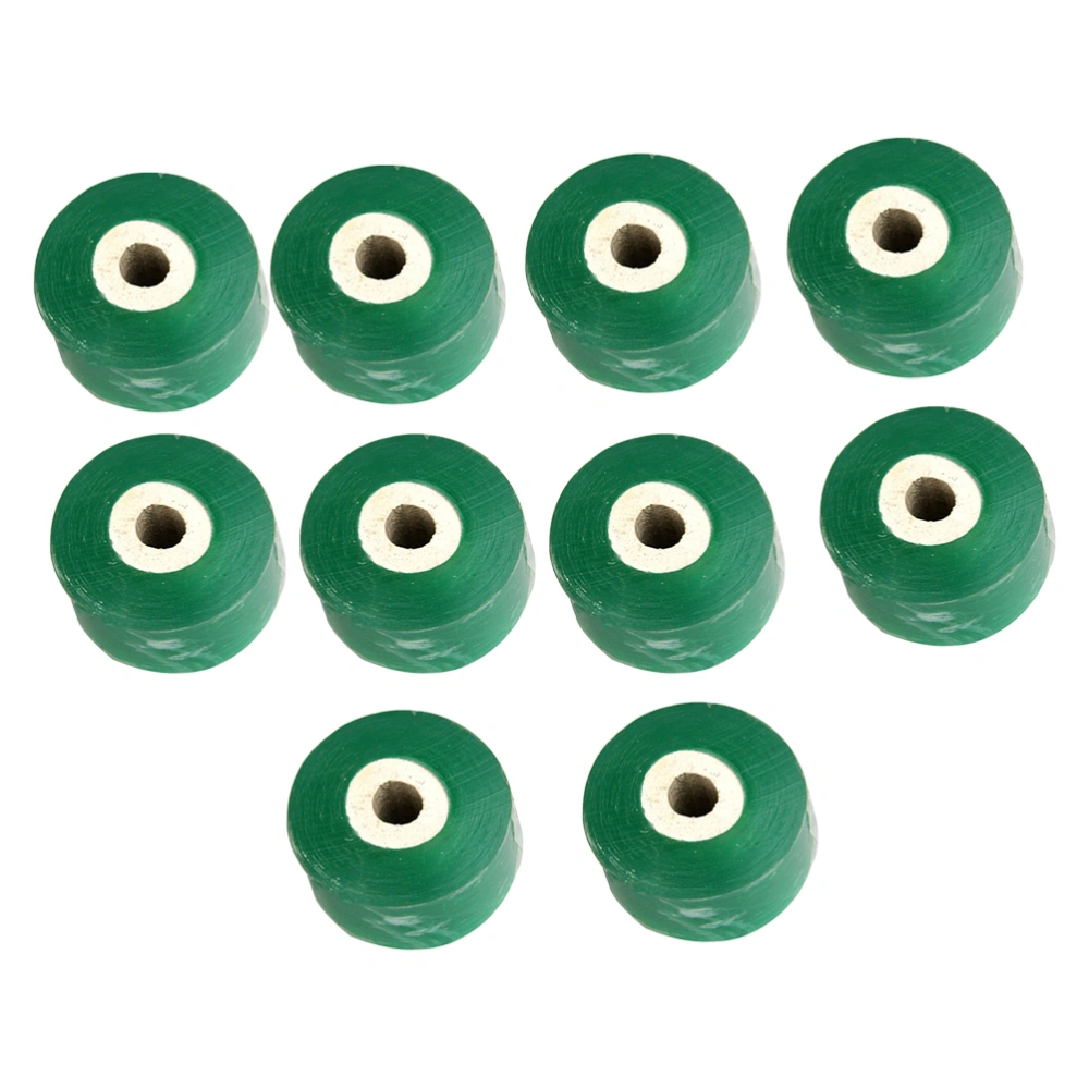 10pcs Self Adhesive Professional Grafting Tape Stretchable Moistureproof Floristry Film for Landscape Agriculture (Green 2cm)