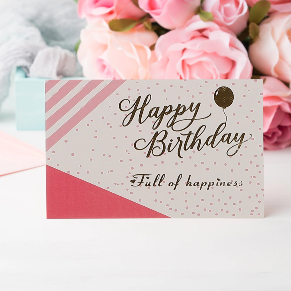 60pcs Birthday Cards Birthday Greeting Card Blessing Cards Birthday Gift Cards