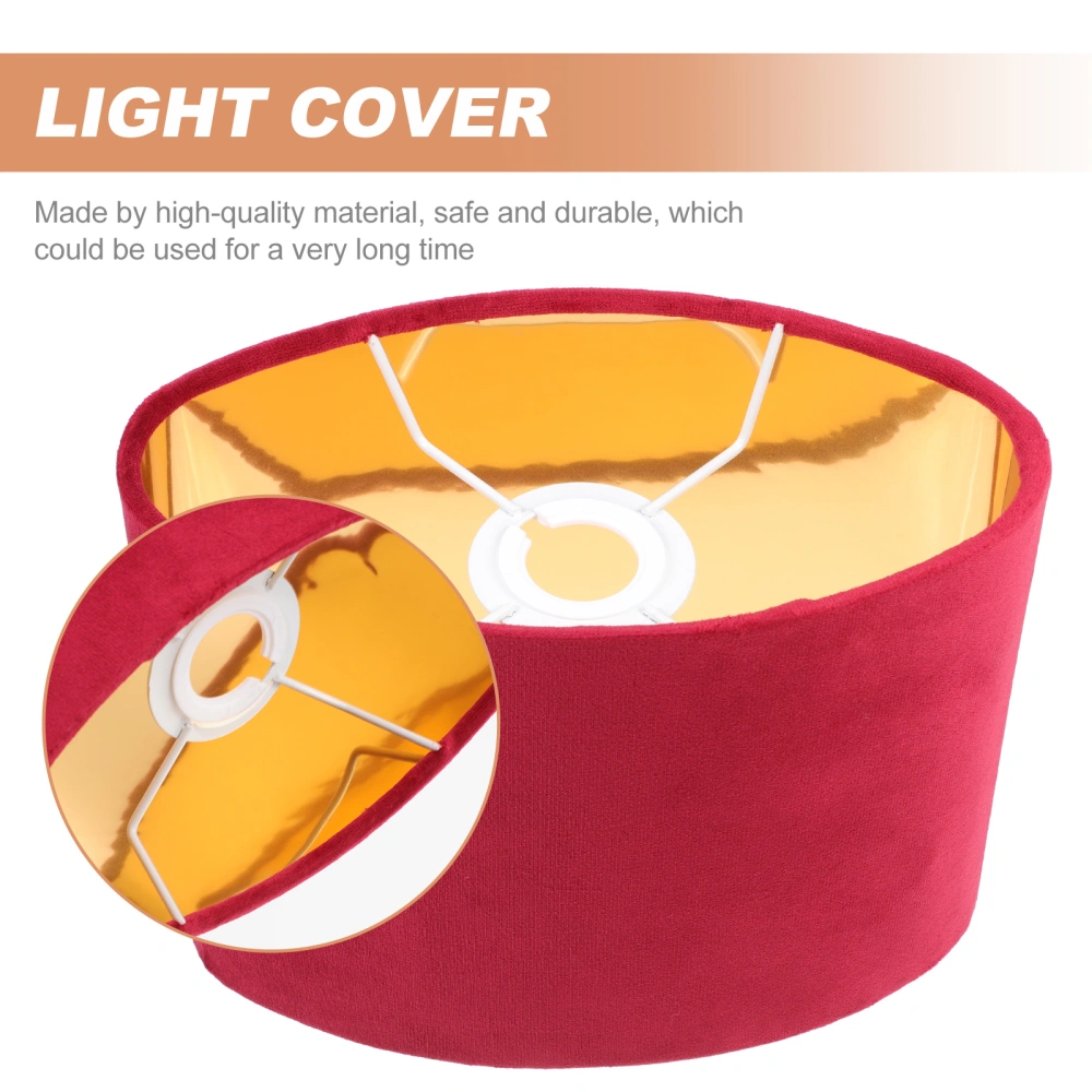 1pc Stable Lampshade Oval Lamp Cover Practical Room Lampshade Desktop Decor