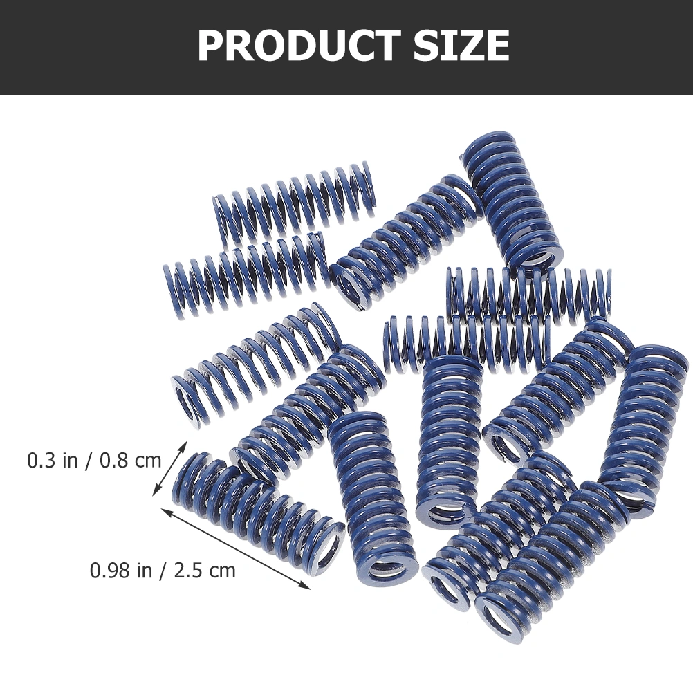15pcs Small Springs Compression Spring 8mm 3D Printer Bed Leveling Springs
