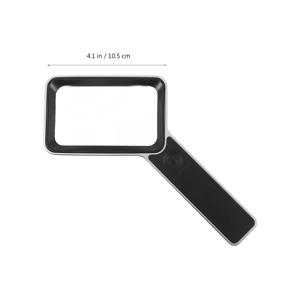 Portable Handhold Magnifier Helpful Reading Magnifying Device with LED Light