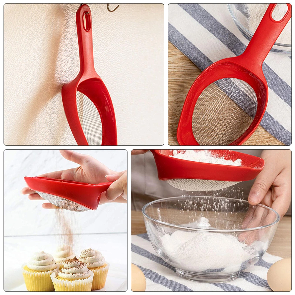 1pc Home Handheld Flour Sifter Stainless Steel Flour Sifter Flour Sifter