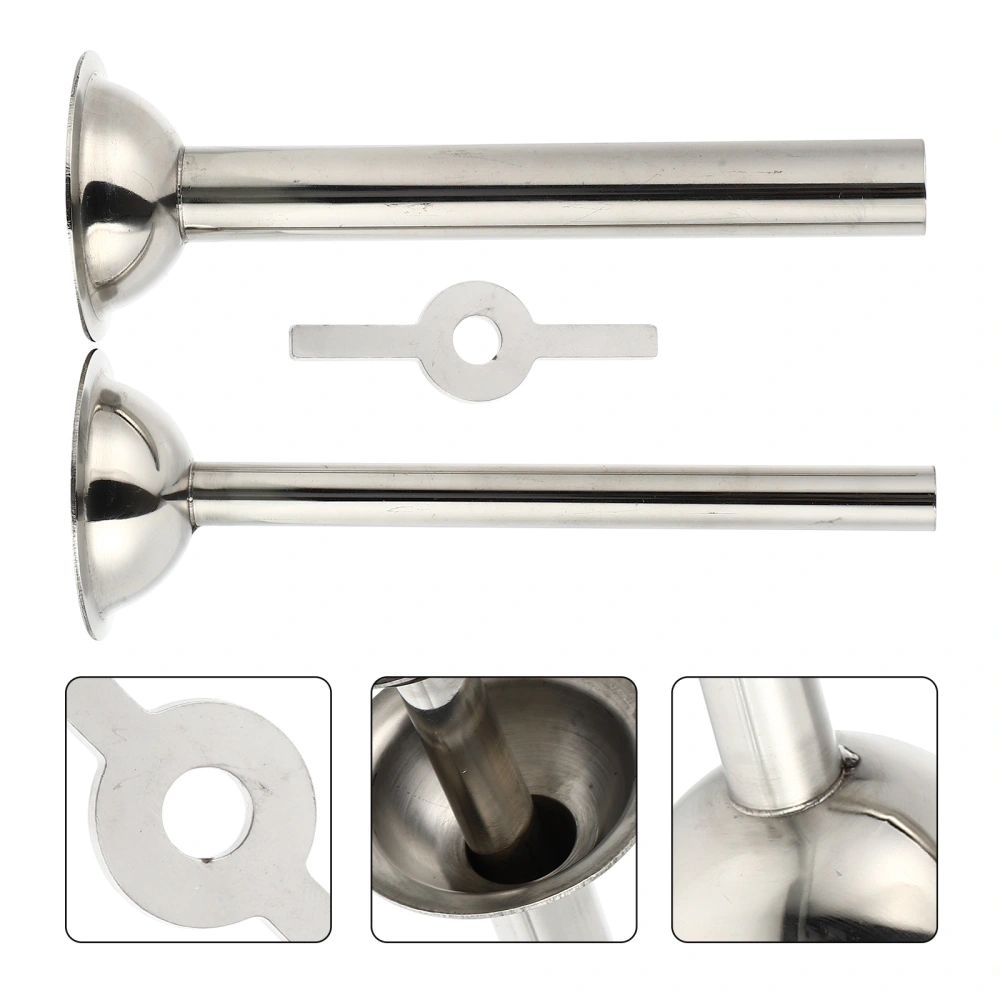 A Set Stainless Steel Sausage Making Tools Meat Grinder Accessories Parts