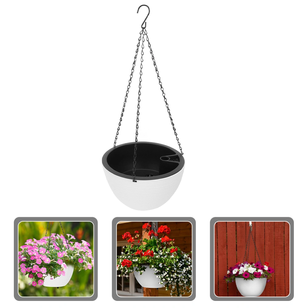 Hanging Planter Indoor Outdoor Hanging Plant Pot Basket Balcony Hanging Flower Pot