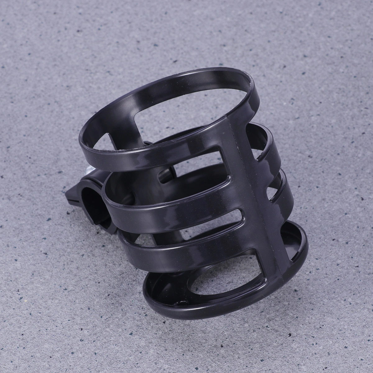 Stroller Cup Holder Drink Holder Water Bottle Holder Rack Cage for Stroller (Black)