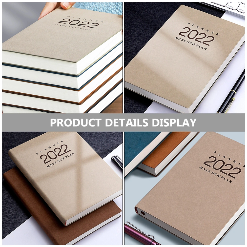 1Pc 2022 Agenda Notepad Planning Notepad Creative Schedule Writing Notepad