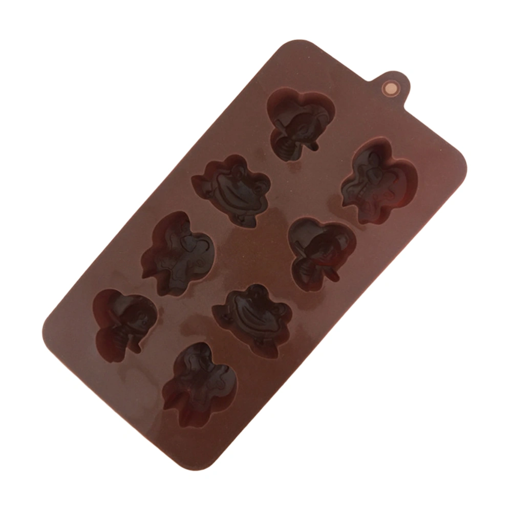 8 Cavity Bee Silicone Mold Chocolate Molds Cake DIY Mould