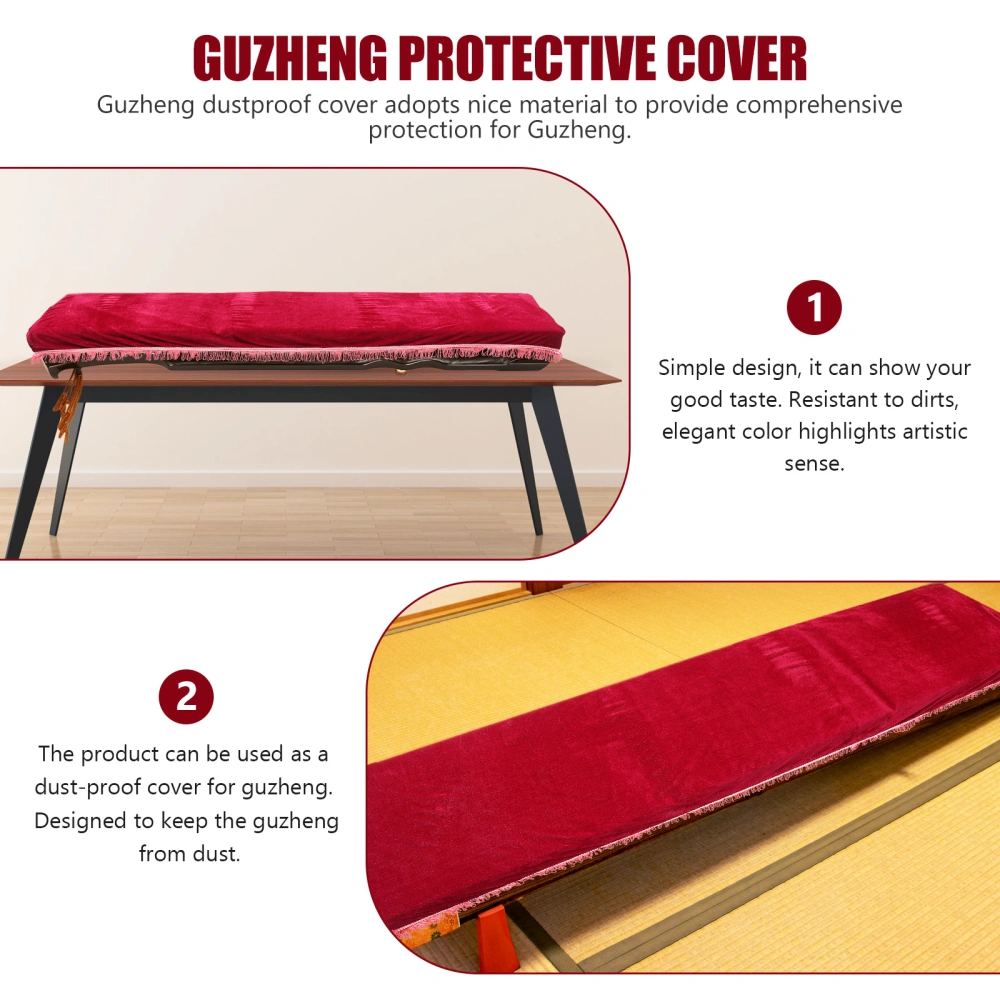 Antique Guzheng Dust-proof Cover Universal Guzheng Instrument Protective Cover