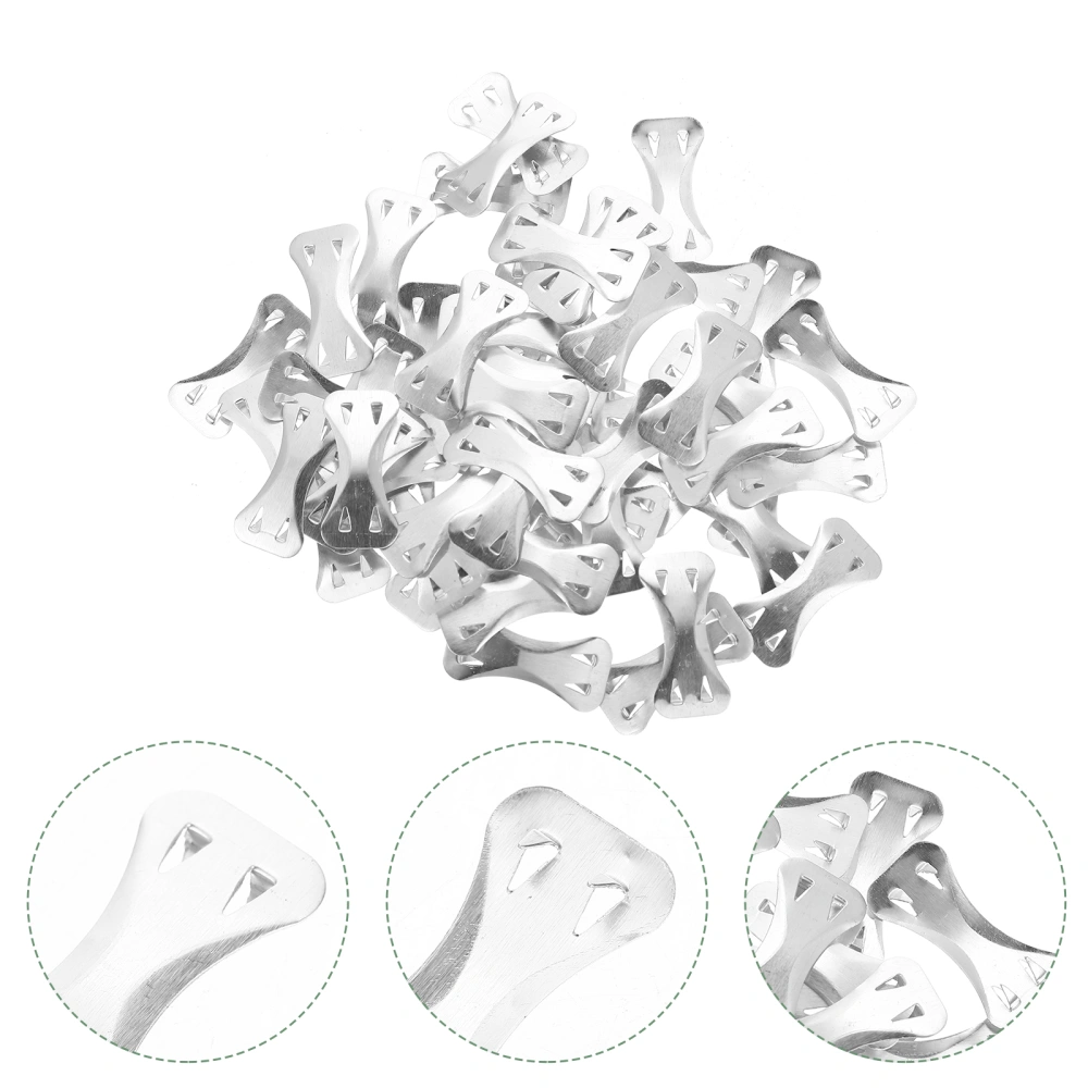 50Pcs Bandage Clips Aluminum Alloy Clips for Elastic Bandages Bandage Fixing Clips