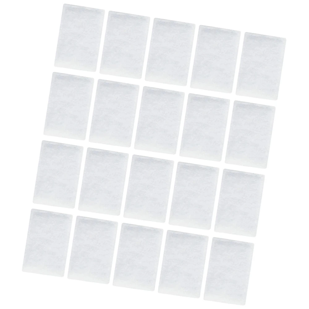 40 Pcs Disposable Filter Cotton Universal Ventilator Replacement Filter Pads Compatible for ResMed S9/S10 (White)