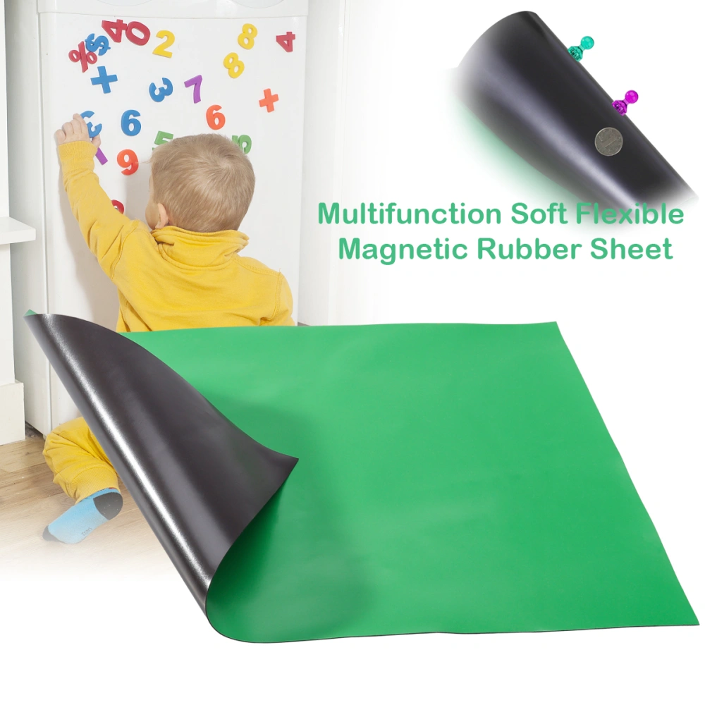 Multifunction Flexible Magnetic Rubber Sheet (Random Color)