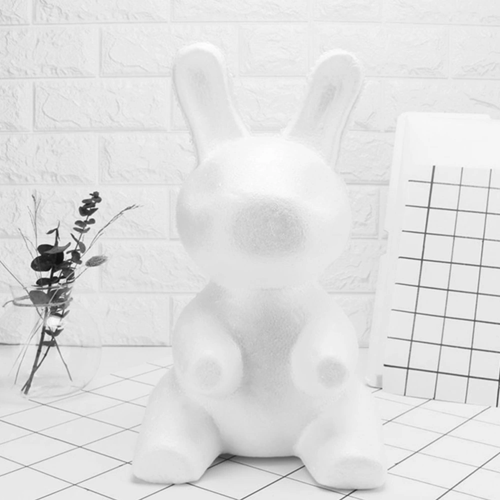 4Pcs  Bear Rabbit Modelling Bear Mold White DIY Mould Sculptures