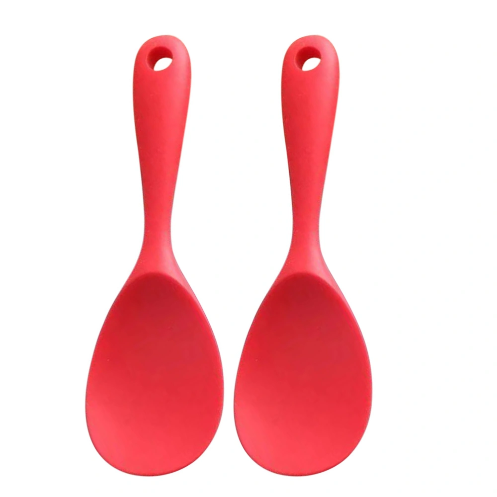 2Pcs Household Rice Paddles Wear-resistant Rice Scoopers Convenient Rice Spatulas