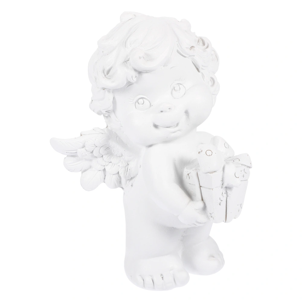 Resin Angel Figurine Angel Adorns Decorative Angel Decor Angel Statue Decor