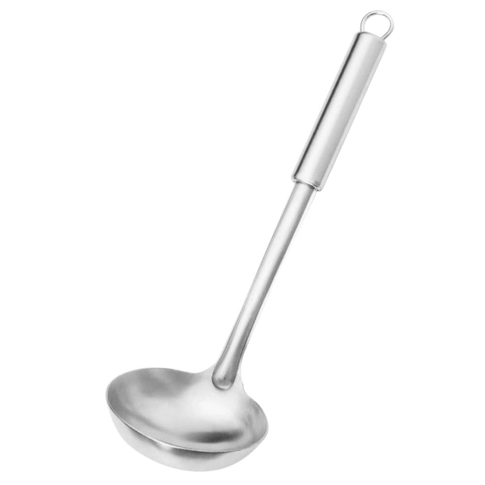 Thickened Long Handle Soup Scoop Stainless Steel Cookware Heavy Duty Kitchen Utensils