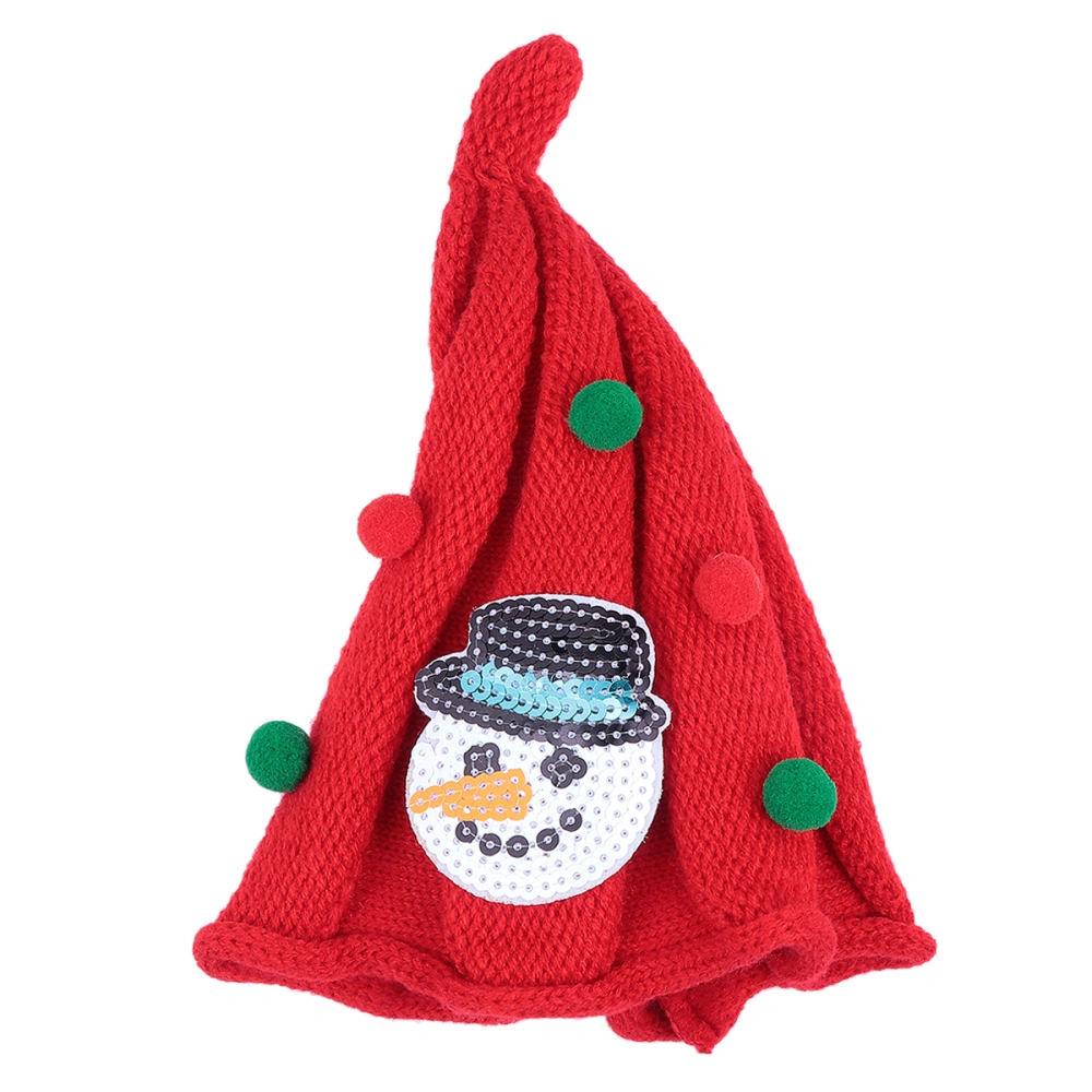 1pc Winter Hat Woolen Hat Christmas Hat Festival Hat Baby Hats Warm Hat