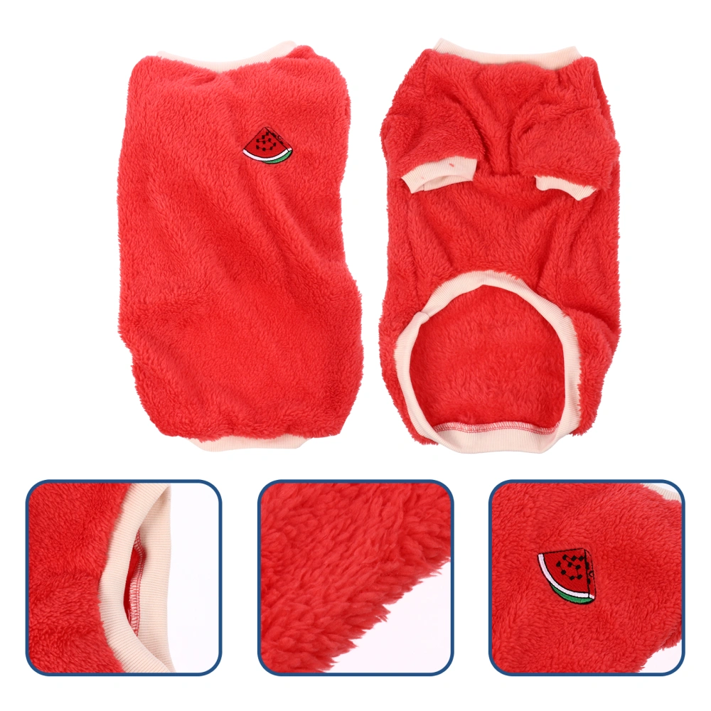 Pet Winter Warm Coat Dog Christmas Clothes Adorable Pet Party Cozy Outfit