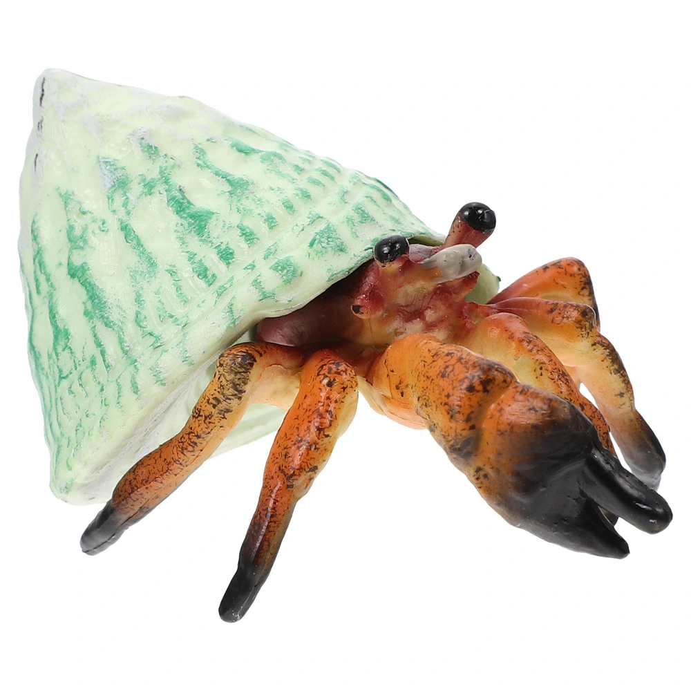 Simulation Pagurian Model Exquisite Hermit Crab Figurine Vivid Model Toy