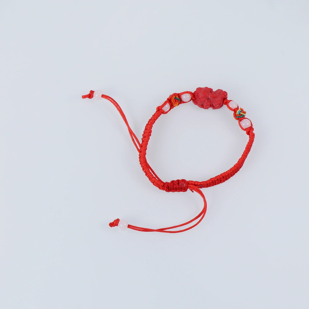 20pcs Unique Handmade Red Rope Bracelet Braided Bracelet Adjustable Bracelet Stylish Wristband for Women Men